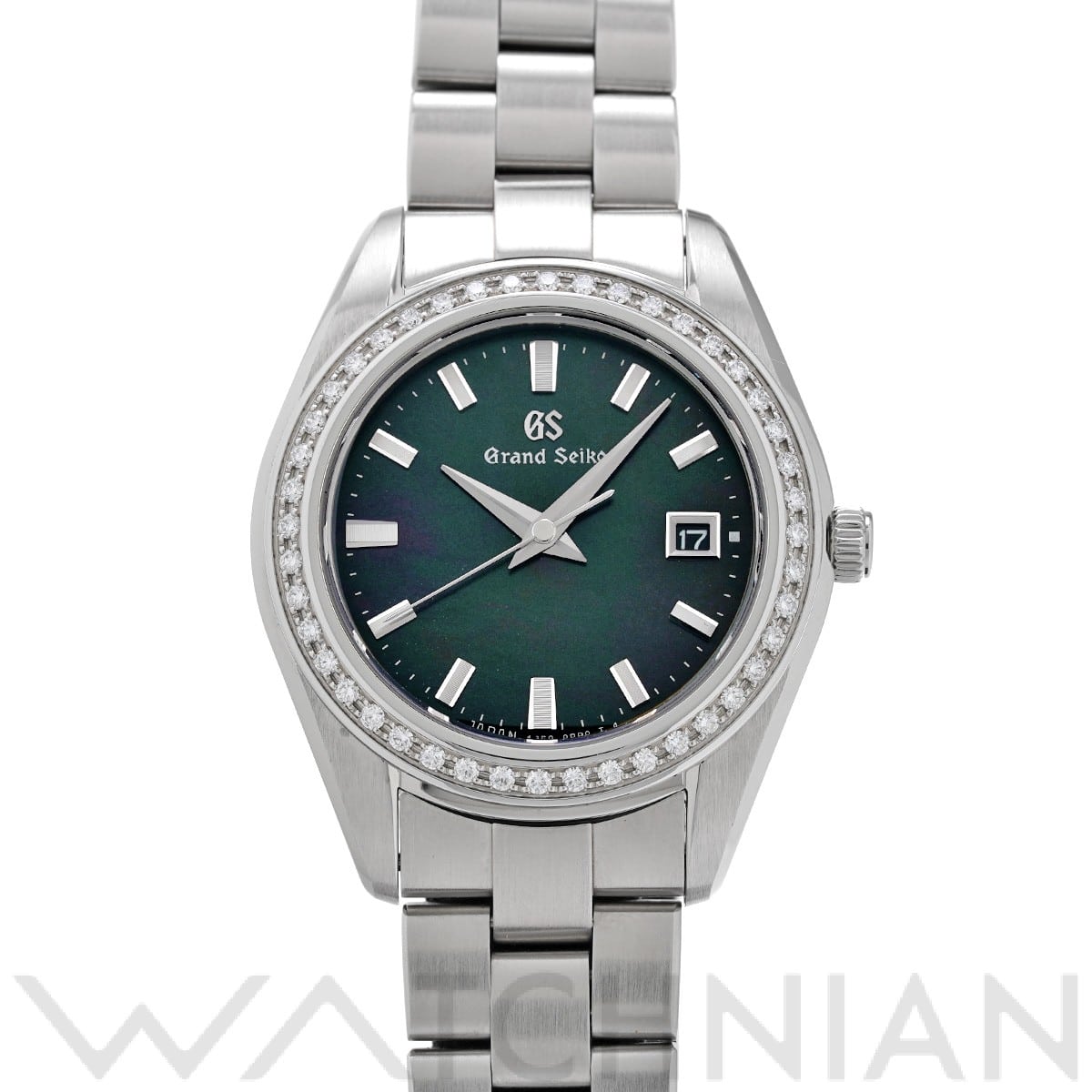 グランドセイコー ヘリテージコレクション クォーツ STGF363 ブラックシェル レディース 時計 【中古】【wristwatch】