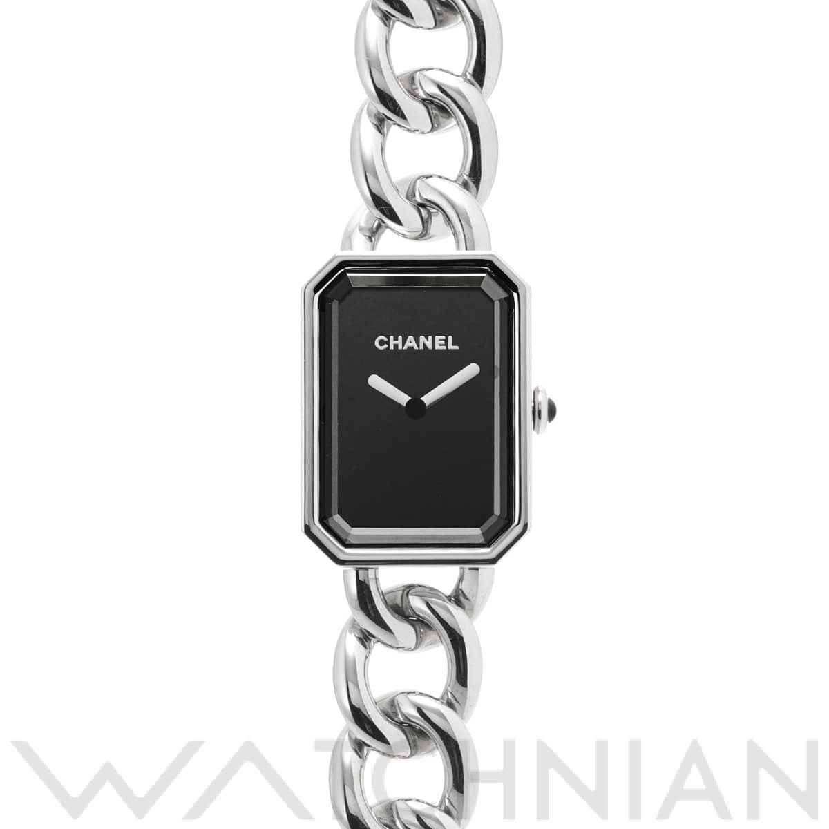 シャネル プルミエール H3250 ブラック レディース 時計 【中古】【wristwatch】