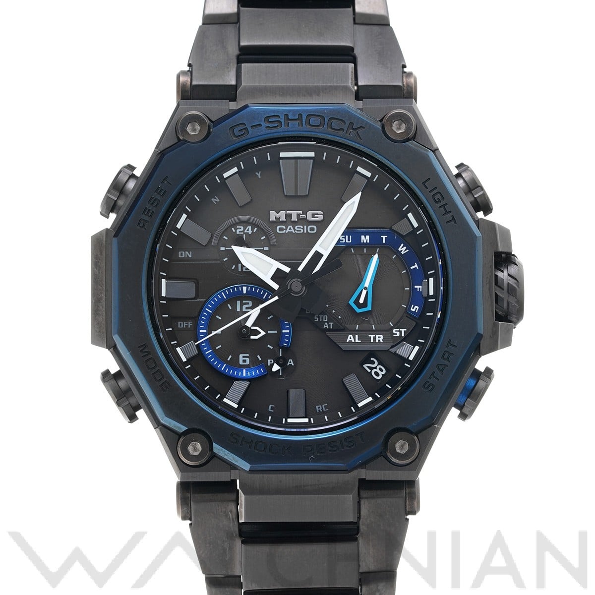 カシオ MT-G B2000シリーズ MTG-B2000B-1A2JF ブラック/ブルー メンズ 時計 【中古】【wristwatch】