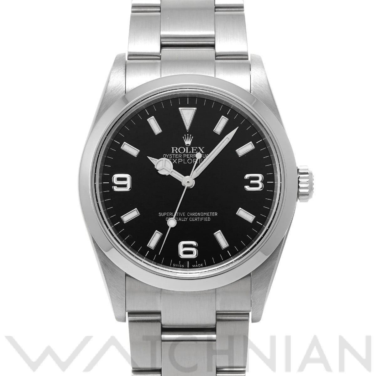 ロレックス エクスプローラー 114270 ブラック メンズ 時計 【中古】【wristwatch】