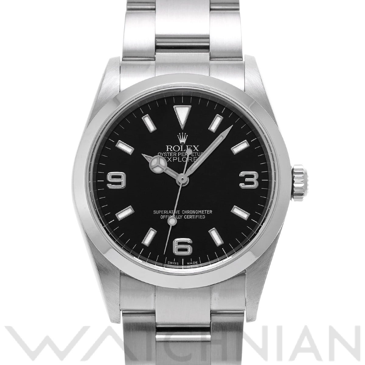 ロレックス エクスプローラー 114270 ブラック メンズ 時計 【中古】【wristwatch】