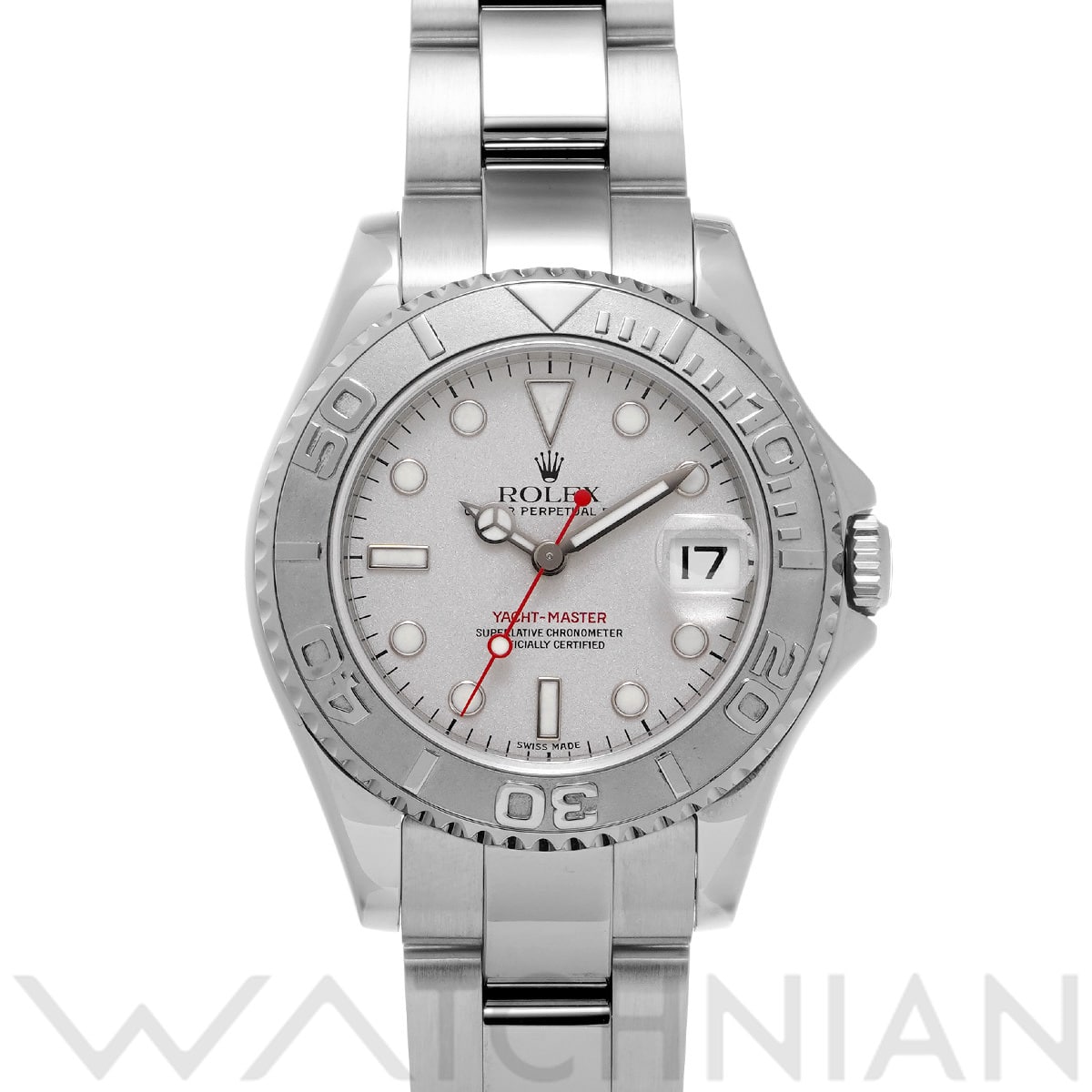 ロレックス ヨットマスター 34 168622 グレー ユニセックス 時計 【中古】【wristwatch】