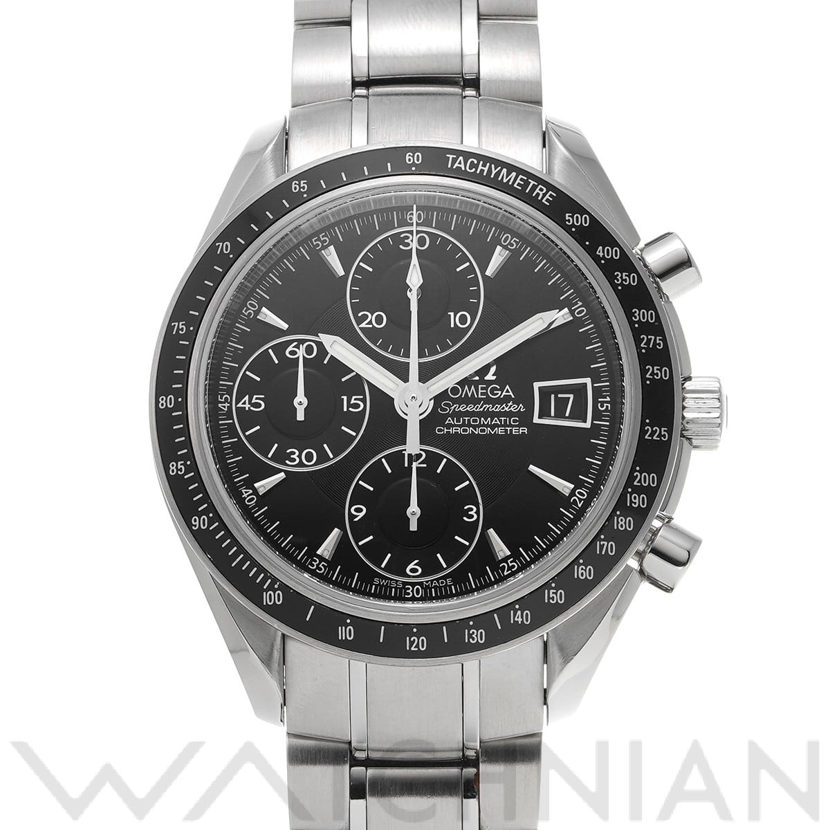 オメガ スピードマスター デイト 3210.50 ブラック メンズ 時計 【中古】【wristwatch】