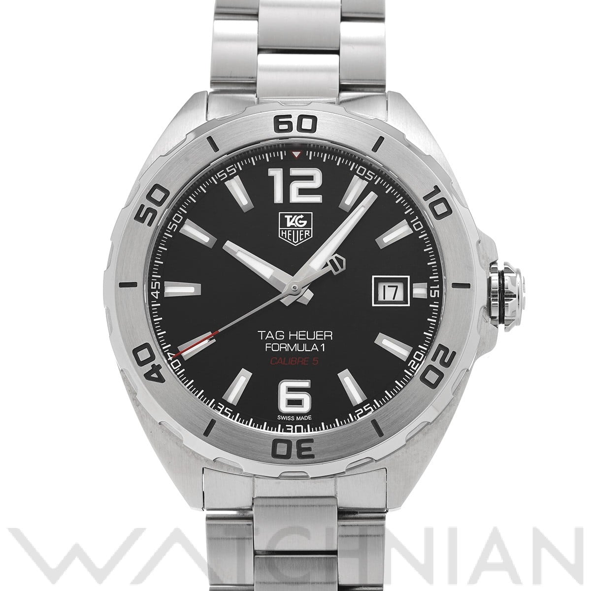 タグ ホイヤー フォーミュラ1 キャリバー5 WAZ2113.BA0875 ブラック メンズ 時計 【中古】【wristwatch】