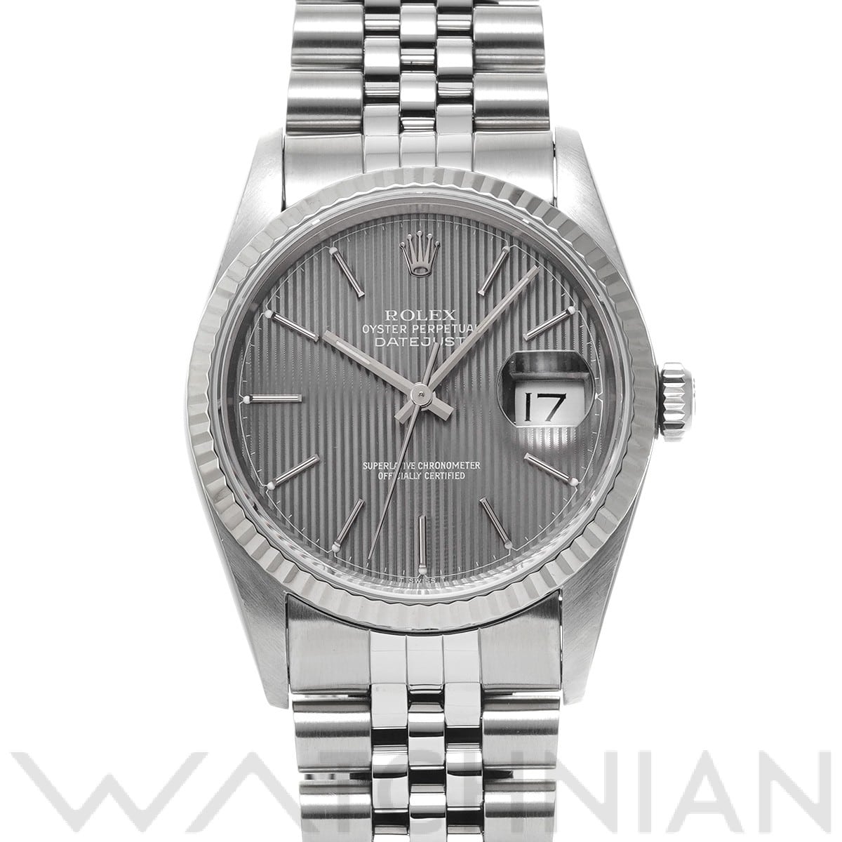 ロレックス デイトジャスト 16234 グレータペストリー メンズ 時計 【中古】【wristwatch】