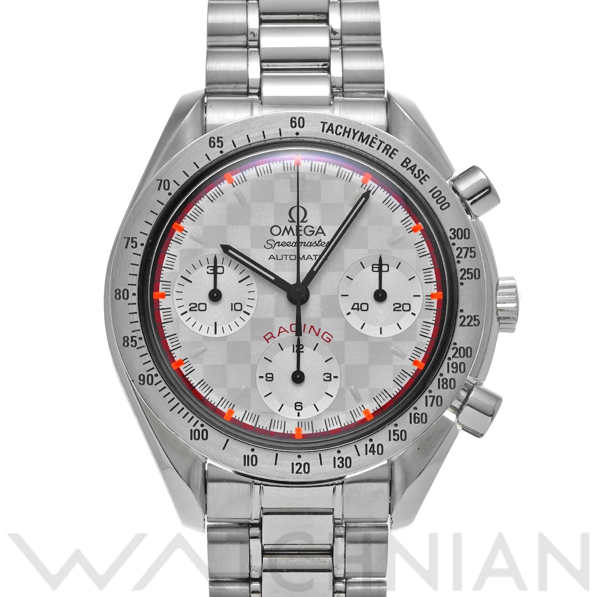 オメガ スピードマスター レーシング ミハエル・シューマッハ 2000 3517.30 シルバー メンズ 時計 【中古】【wristwatch】