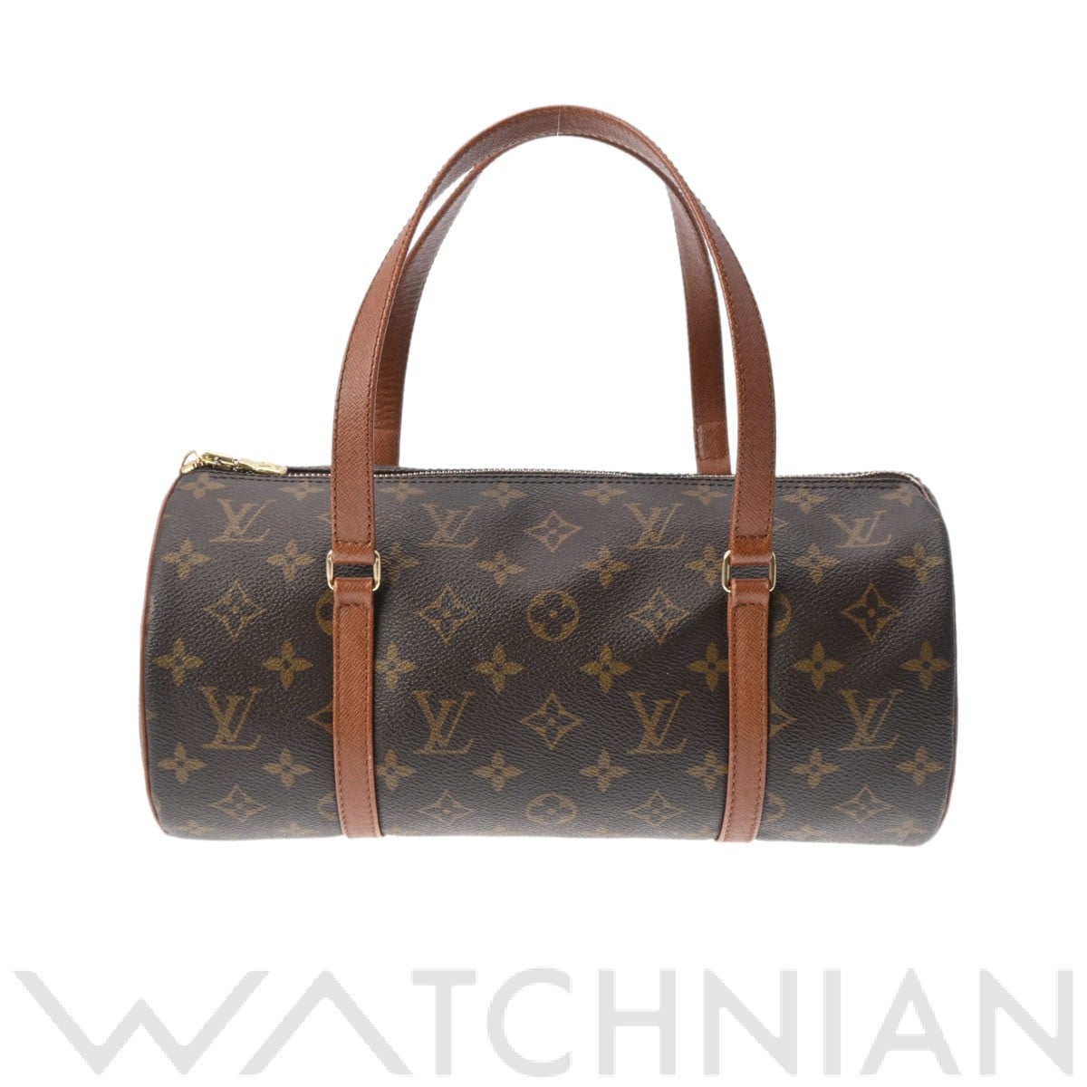 ルイ ヴィトン モノグラム パピヨン 30 ブラウン M51365 モノグラムキャンバス/ピグスキン レディース バッグ 【中古】【bag】