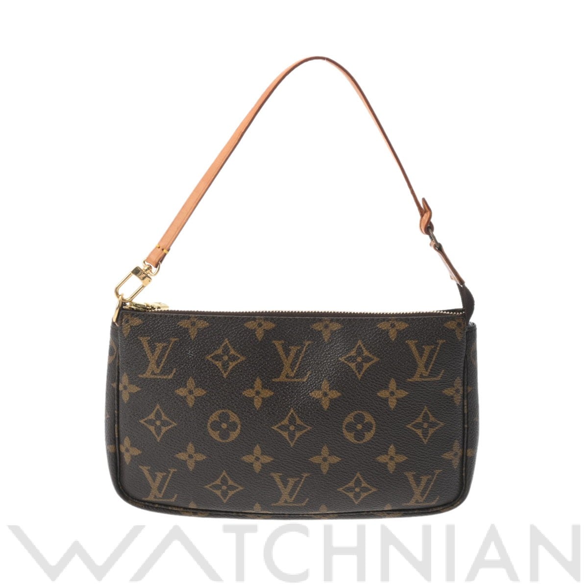 ルイ ヴィトン モノグラム ポシェットアクセソワール ブラウン M51980 モノグラムキャンバス レディース 【中古】【bag】