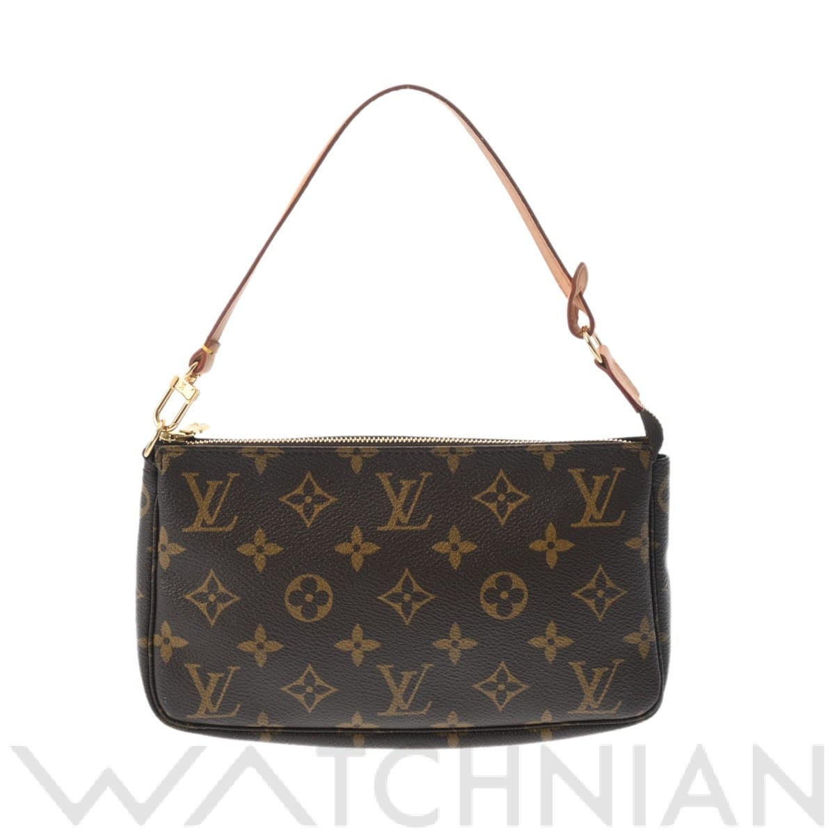 ルイ ヴィトン / LOUIS VUITTON モノグラム ポシェットアクセソワール ブラウン M51980 モノグラムキャンバス レディース 【中古】【bag】