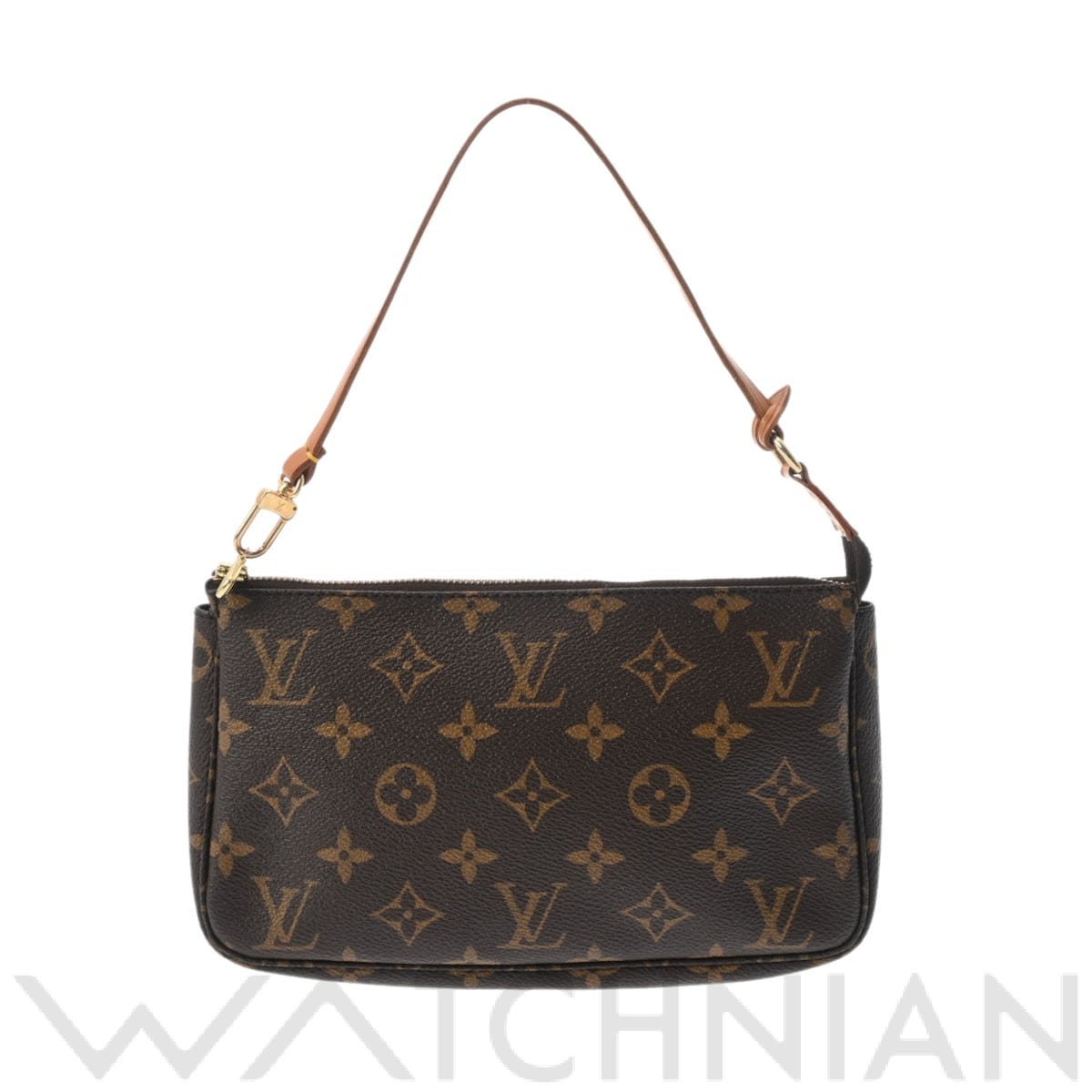 ルイ ヴィトン モノグラム ポシェットアクセソワール ブラウン M51980 モノグラムキャンバス レディース 【中古】【bag】