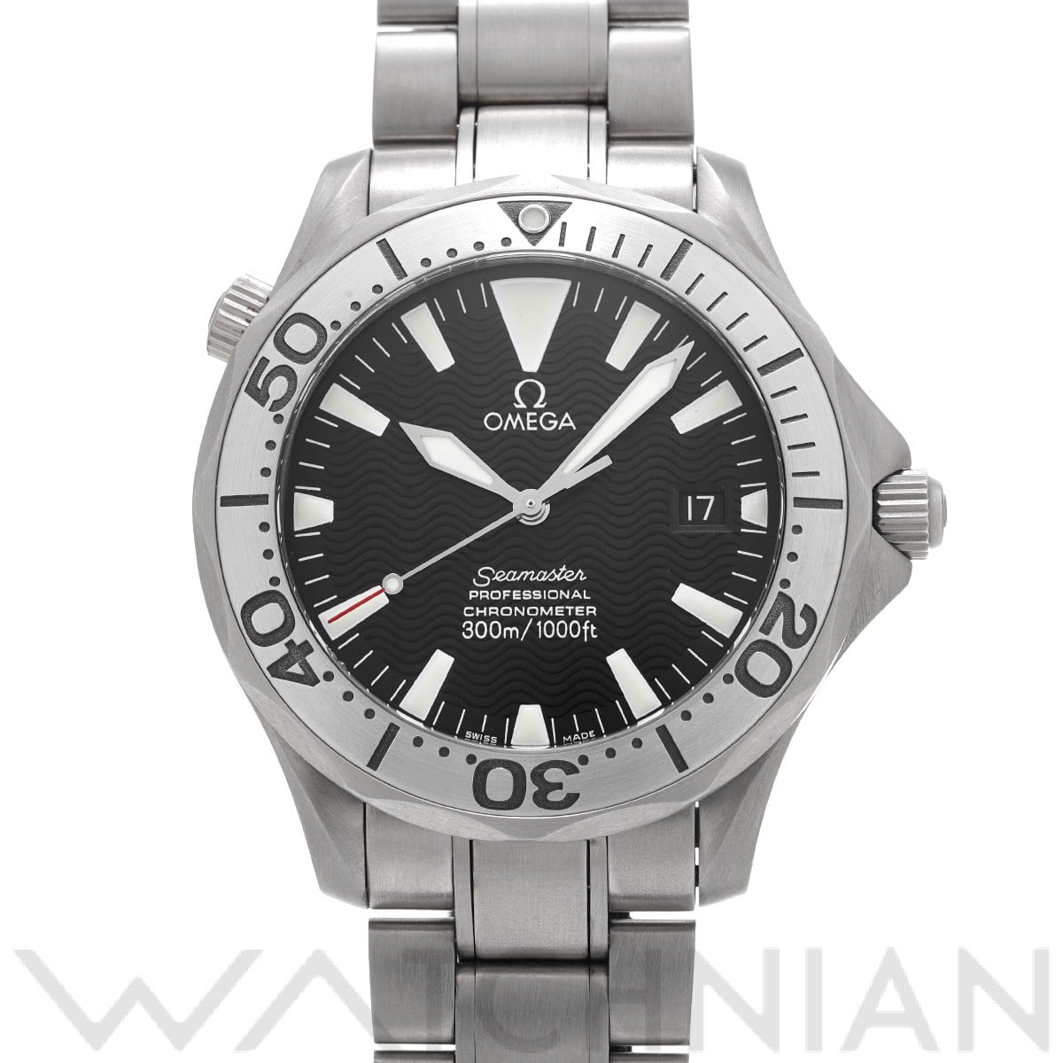 オメガ シーマスター プロフェッショナル 300 2231.50 ブラック メンズ 時計 【中古】【wristwatch】