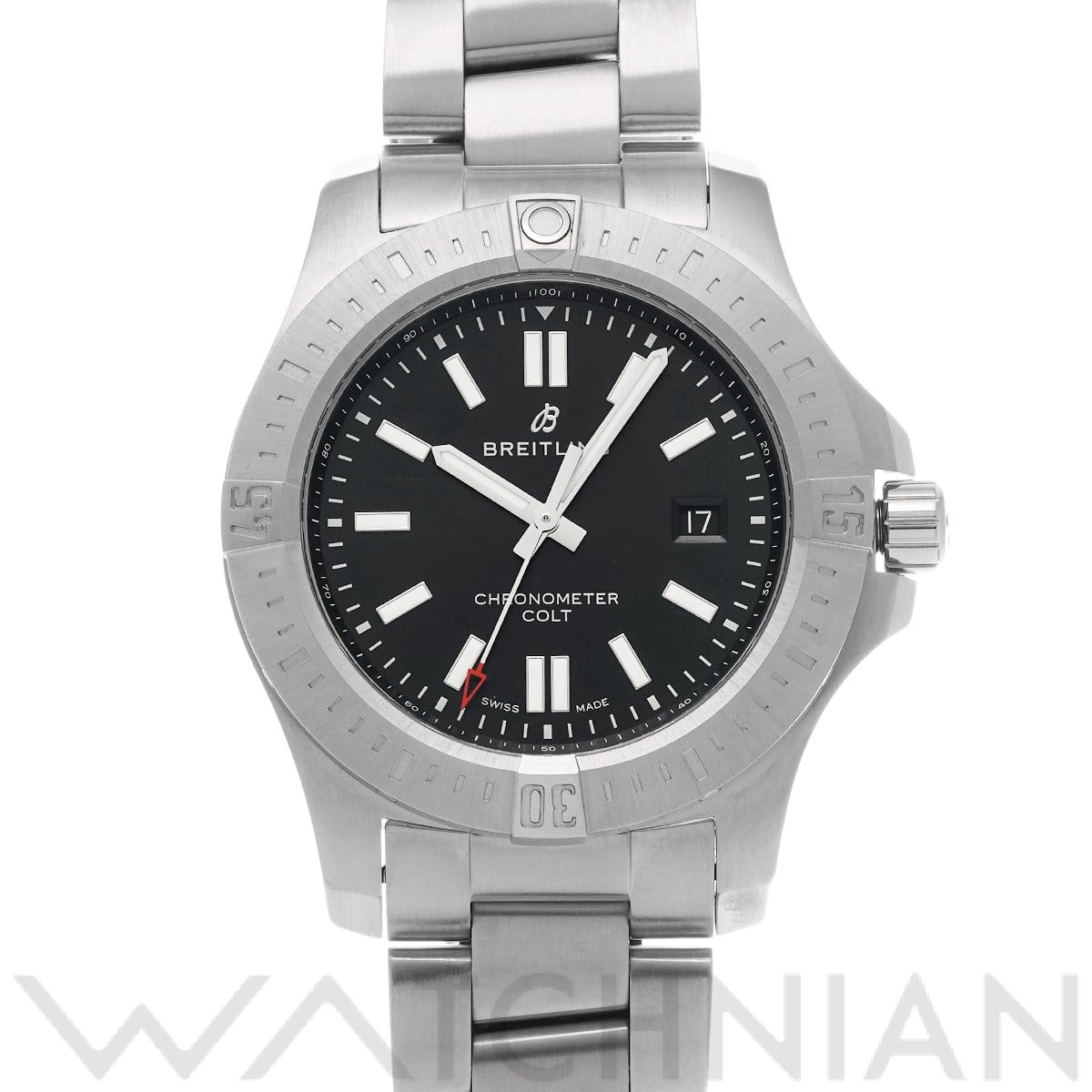 ブライトリング コルト オートマチック 44 A17388101B1A1 ブラック メンズ 時計 【中古】【wristwatch】