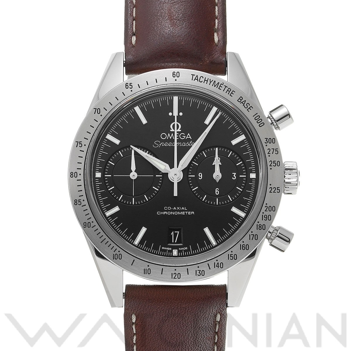 オメガ スピードマスター '57 コーアクシャル 331.12.42.51.01.001 ブラック メンズ 時計 【中古】【wristwatch】