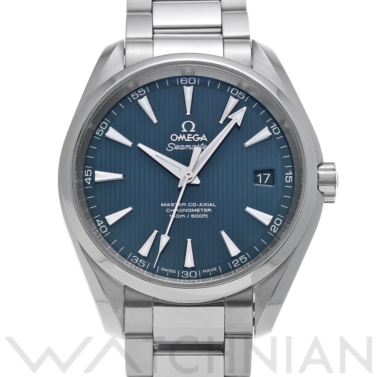 オメガ シーマスター アクアテラ マスターコーアクシャル 231.10.42.21.03.003 ブルー メンズ 時計 【中古】【wristwatch】