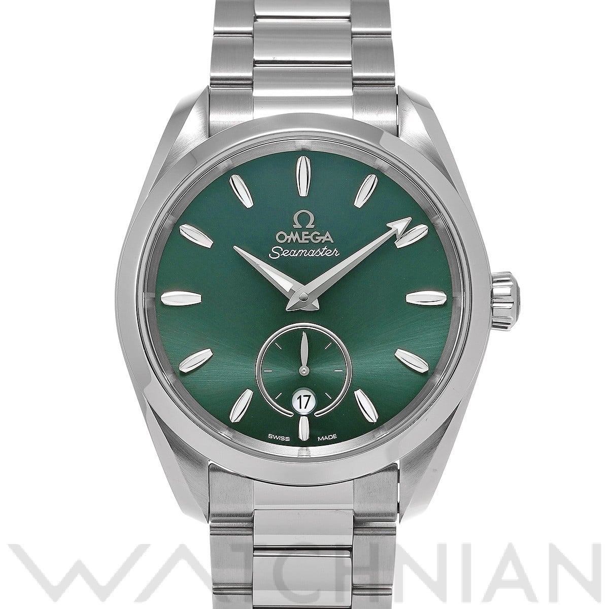 オメガ シーマスター アクアテラ コーアクシャル マスタークロノメーター 220.10.38.20.10.001 グリーン メンズ 時計 【中古】【wristwatch】