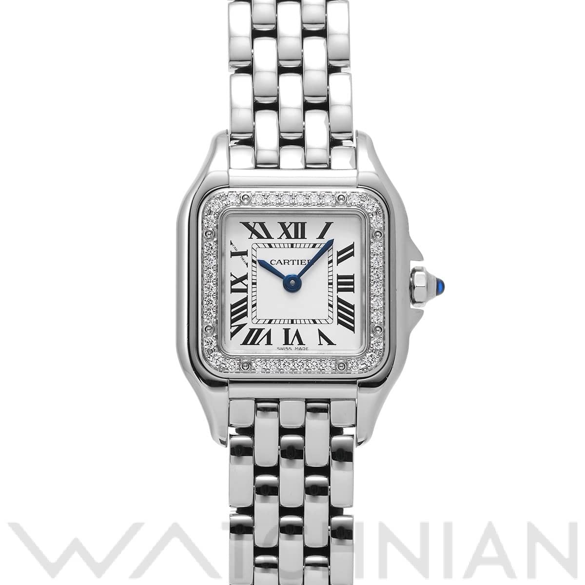 カルティエ パンテール ドゥ カルティエ SM W4PN0007 シルバー レディース 時計 【中古】【wristwatch】