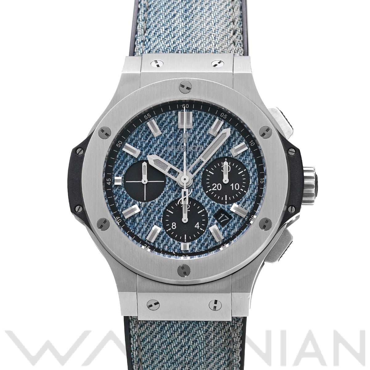 ウブロ ビッグバン ジーンズ スチール 301.SX.2770.NR.JEANS16 ブルー メンズ 時計 【中古】【wristwatch】