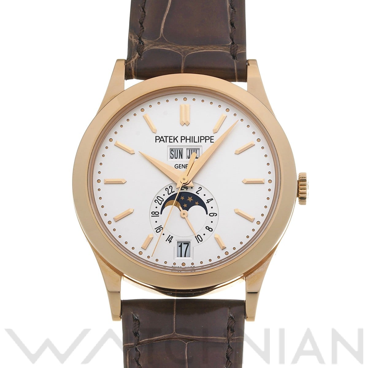 パテック フィリップ コンプリケーション アニュアルカレンダー ムーンフェイズ 5396R-011 オパーリン メンズ 時計 【中古】【wristwatch】