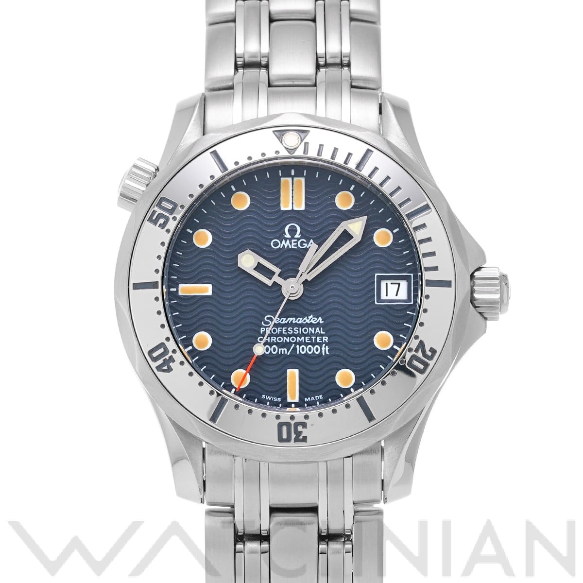 オメガ シーマスター プロフェッショナル 300 2552.80 ブルー ユニセックス 時計 【中古】【wristwatch】