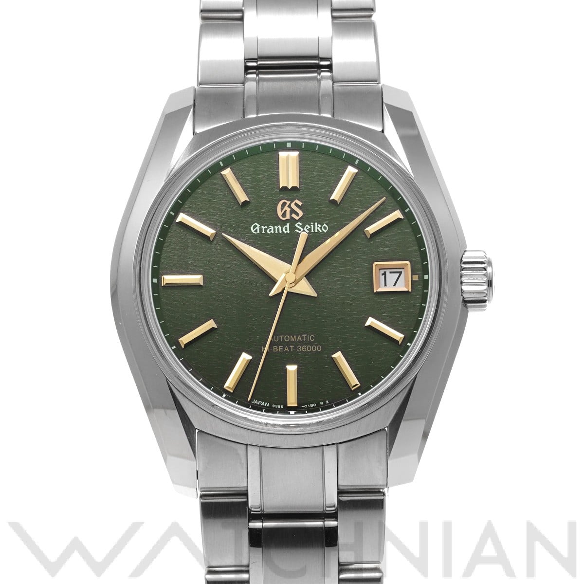 グランドセイコー ヘリテージコレクション メカニカル ハイビート36000 SBGH271 グリーン メンズ 時計 【中古】【wristwatch】