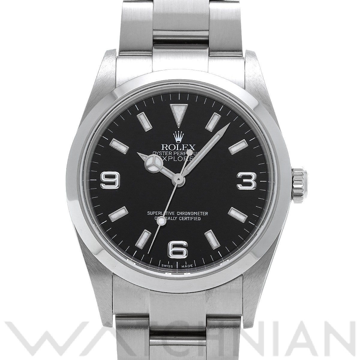 ロレックス エクスプローラー 114270 ブラック メンズ 時計 【中古】【wristwatch】