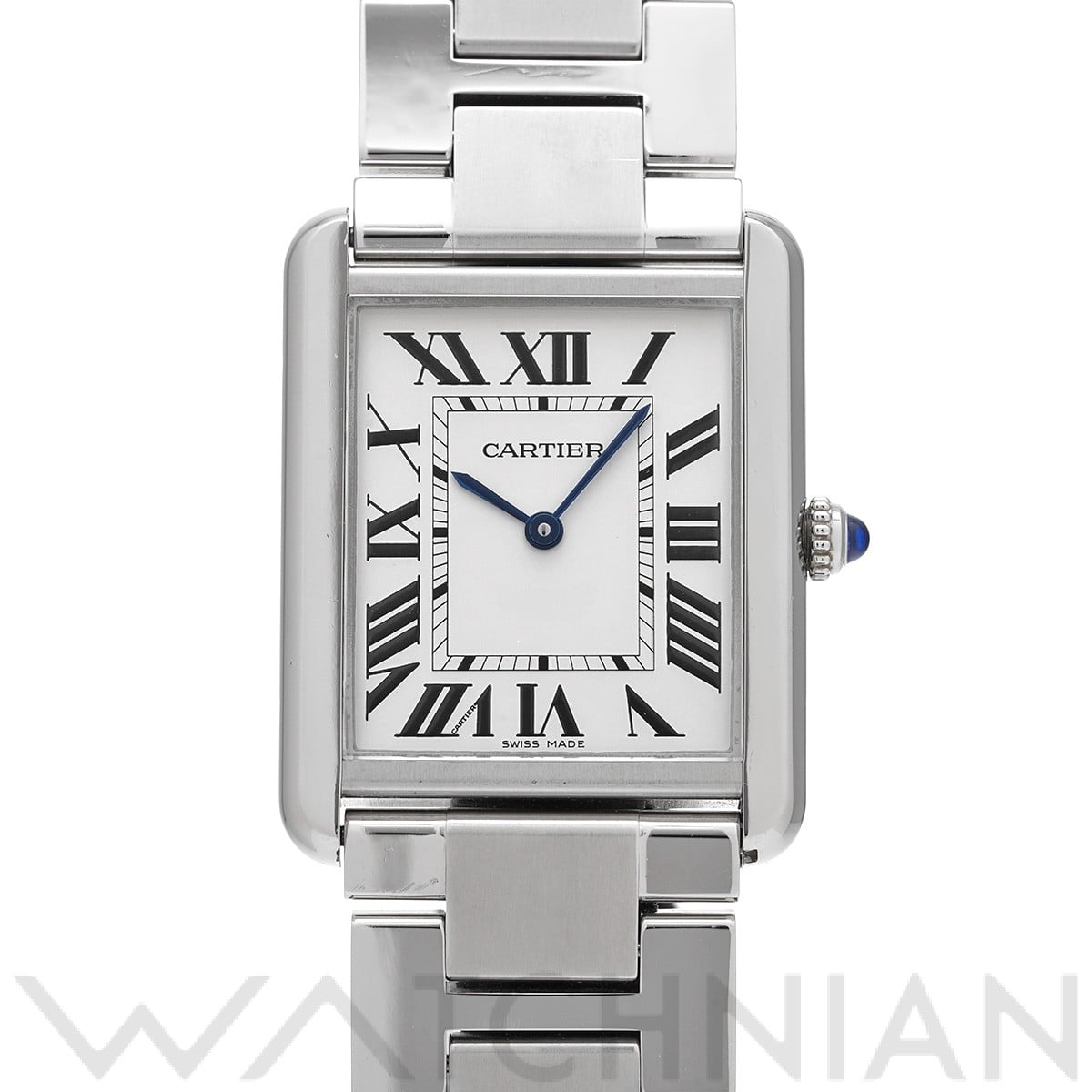 カルティエ タンク ソロ LM W5200014 シルバー メンズ 時計 【中古】【wristwatch】