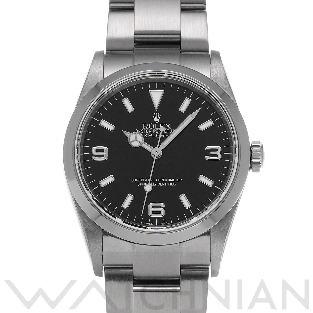 ロレックス エクスプローラー 114270 ブラック メンズ 時計 【中古】【wristwatch】