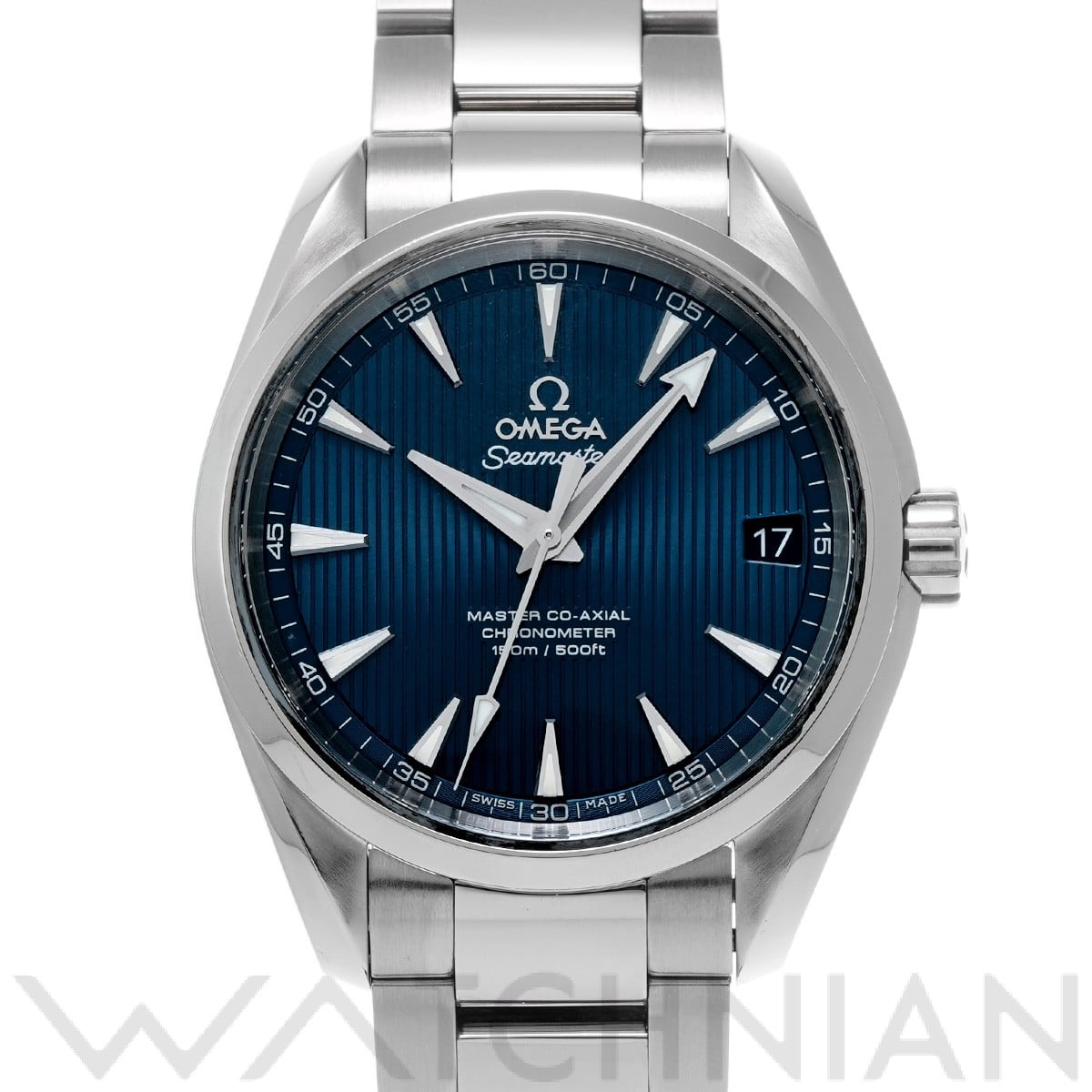 オメガ シーマスター アクアテラ マスターコーアクシャル 231.10.39.21.03.002 ブルー メンズ 時計 【中古】【wristwatch】