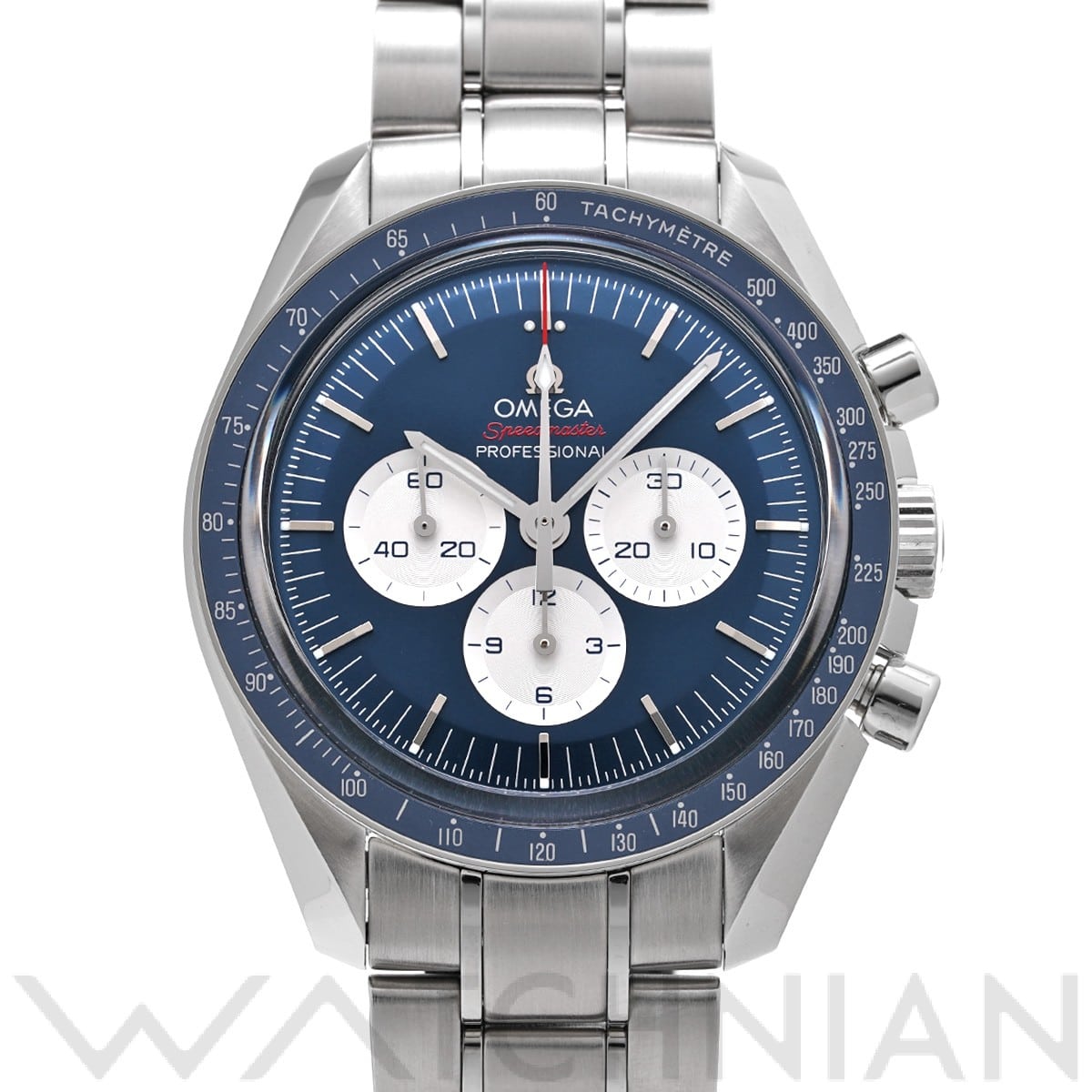 オメガ スピードマスター 2020 東京オリンピック 522.30.42.30.03.001 ブルー/シルバー メンズ 時計 【中古】【wristwatch】