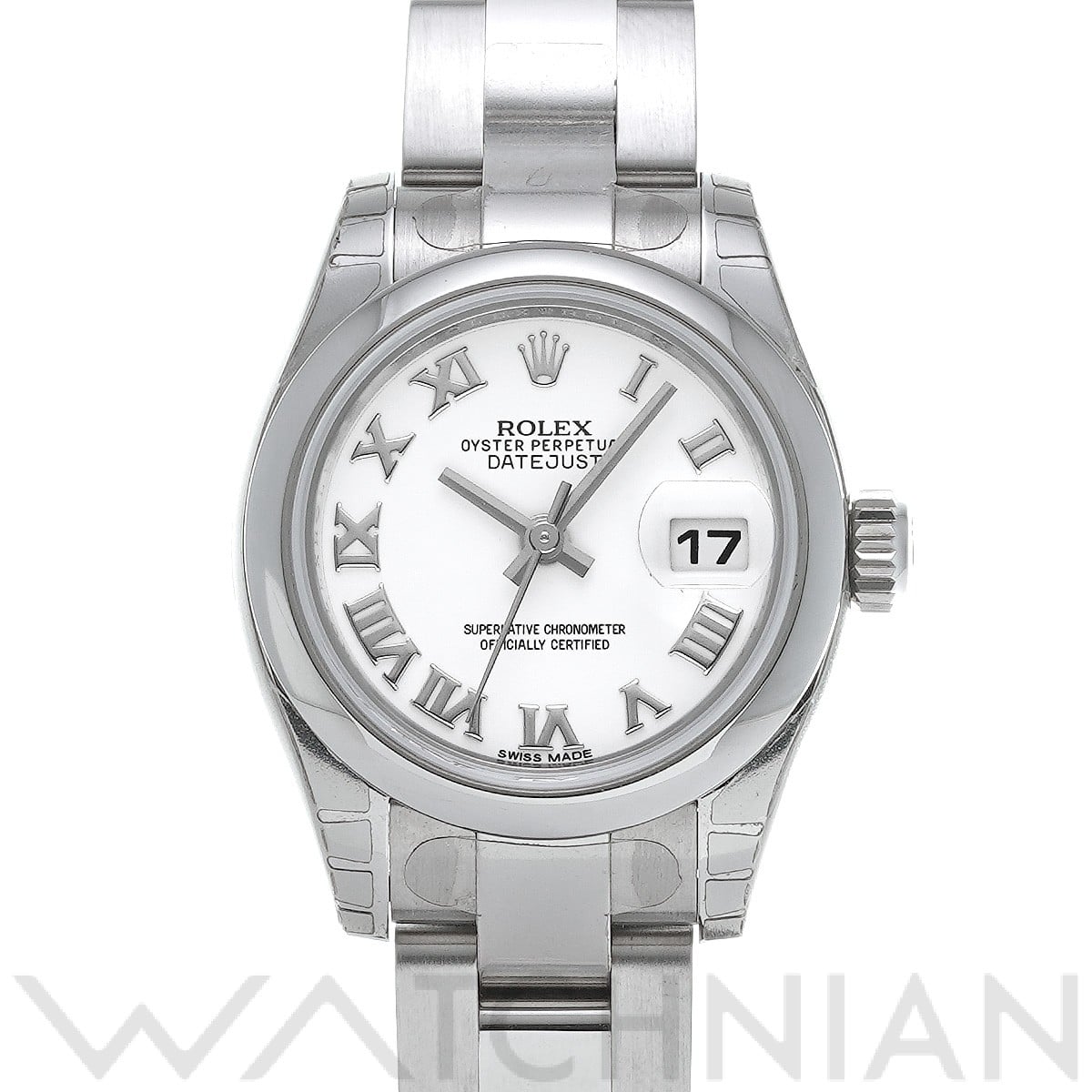 ロレックス デイトジャスト 179160 ホワイト レディース 時計 【中古】【wristwatch】