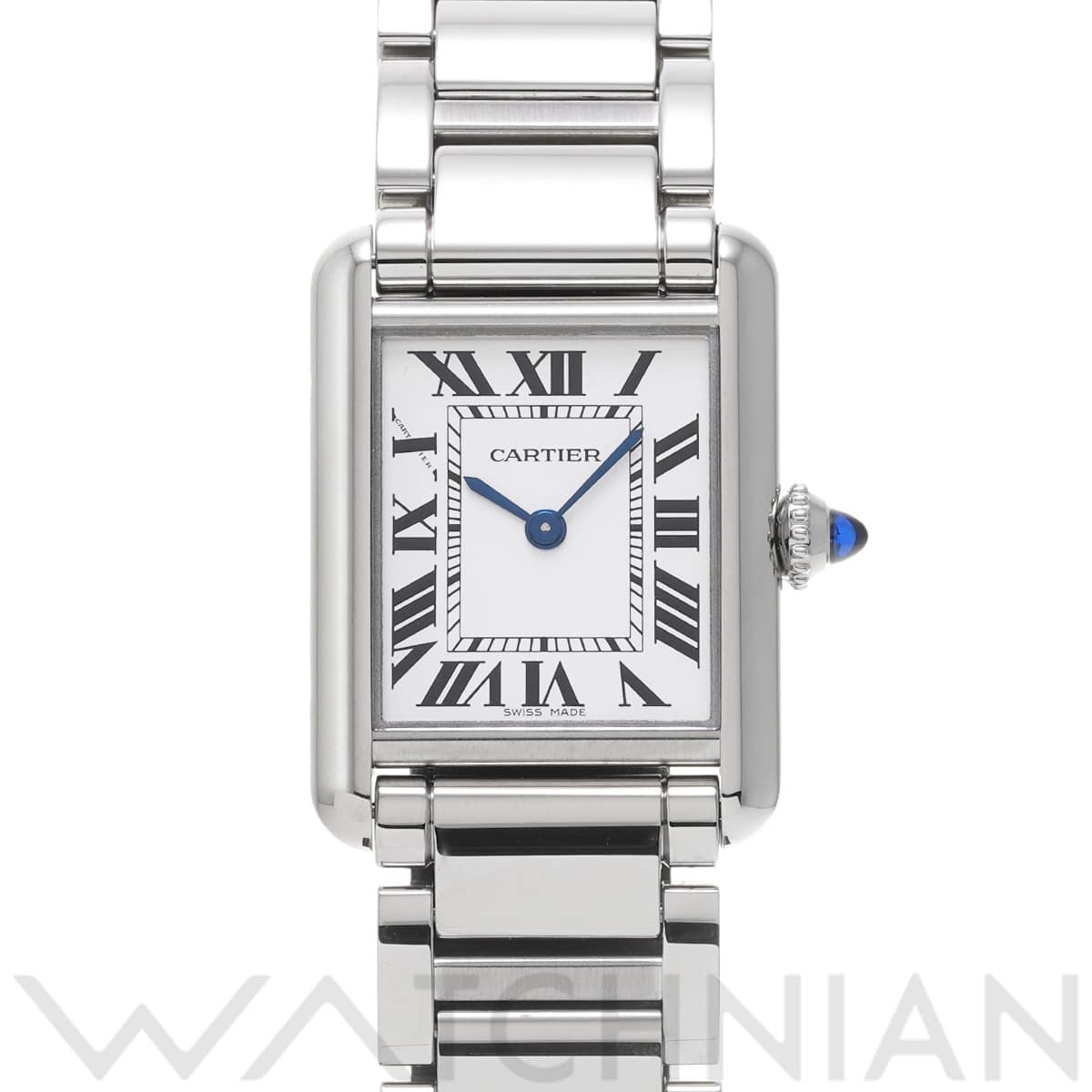 カルティエ タンク マスト SM WSTA0051 シルバー レディース 時計 【中古】【wristwatch】