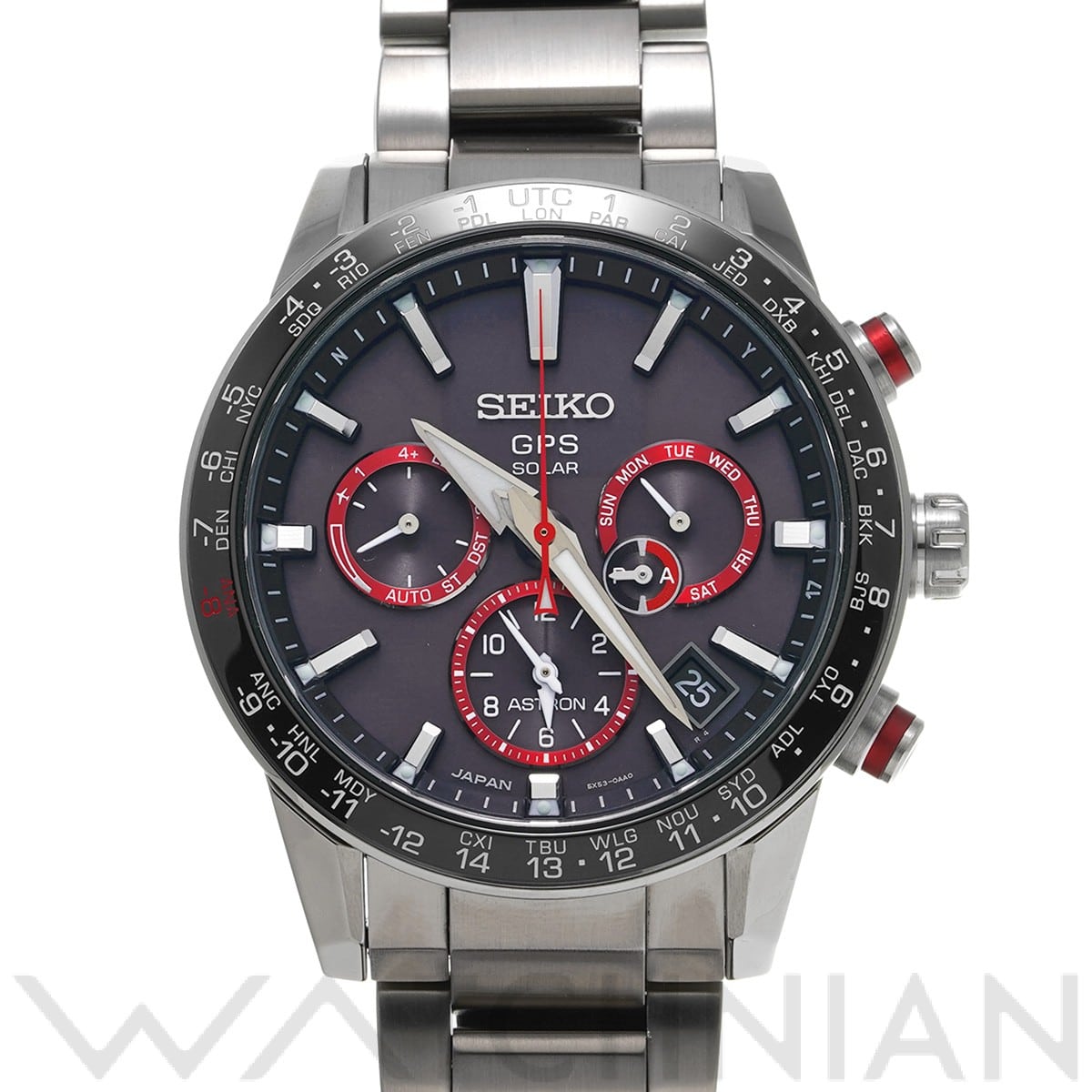 セイコー アストロン 大谷翔平 2019 リミテッドエディション SBXC017 ブラック メンズ 時計 【中古】【wristwatch】