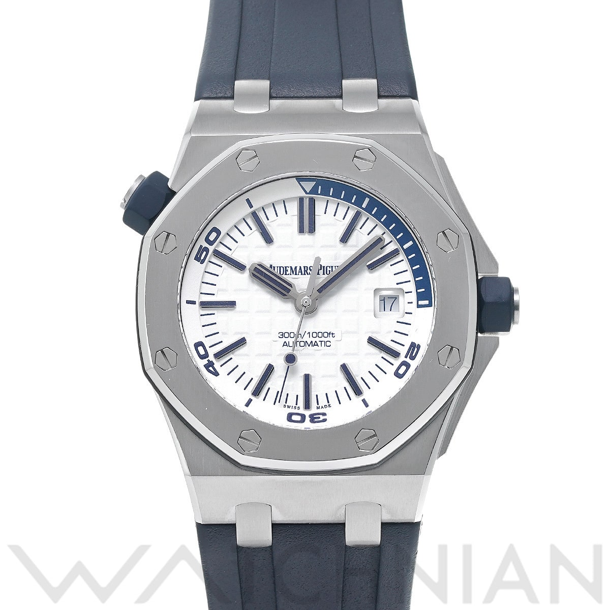 オーデマ ピゲ ロイヤルオーク オフショア ダイバー 15710ST.OO.A010CA.01 ホワイト メンズ 時計 【中古】【wristwatch】