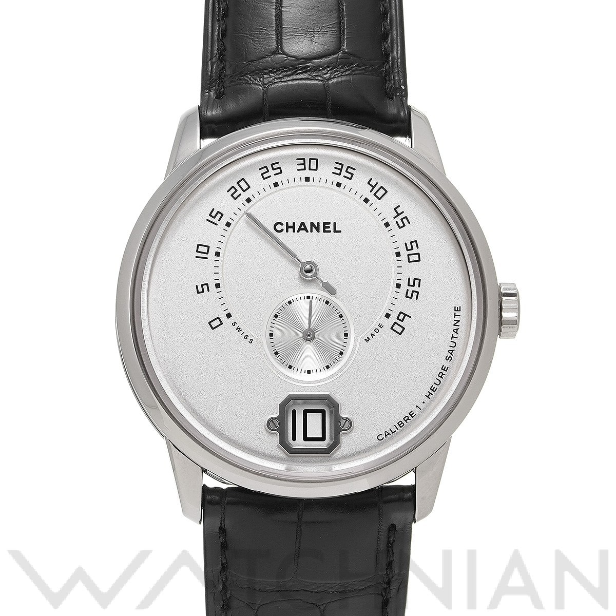 シャネル ムッシュー ドゥ シャネル H4799 シルバー 時計 【中古】【wristwatch】