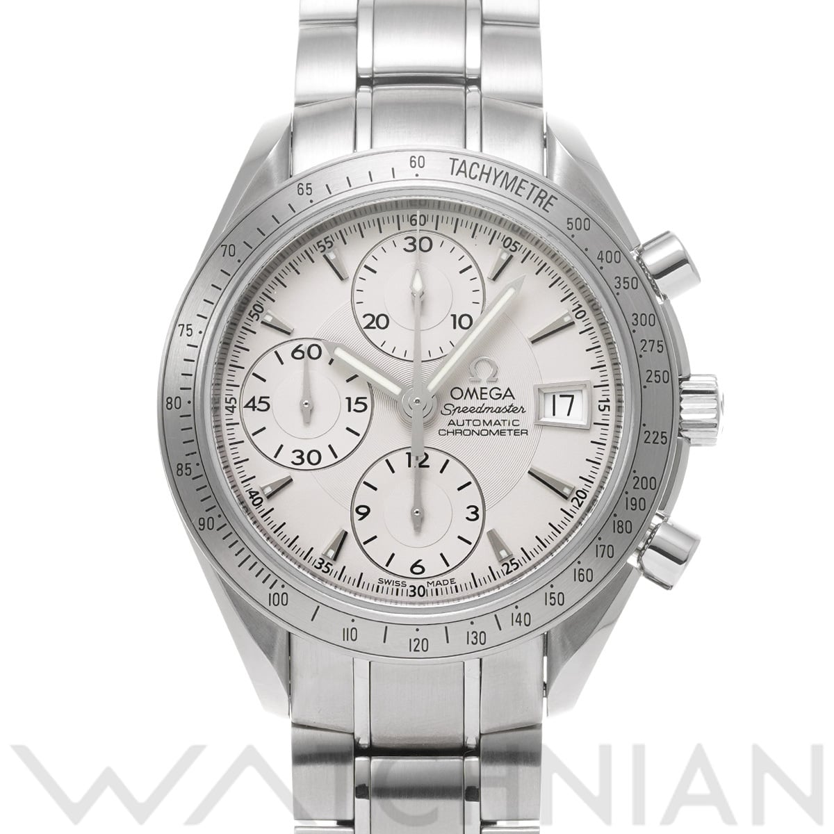オメガ スピードマスター デイト 3211.30 シルバー メンズ 時計 【中古】【wristwatch】