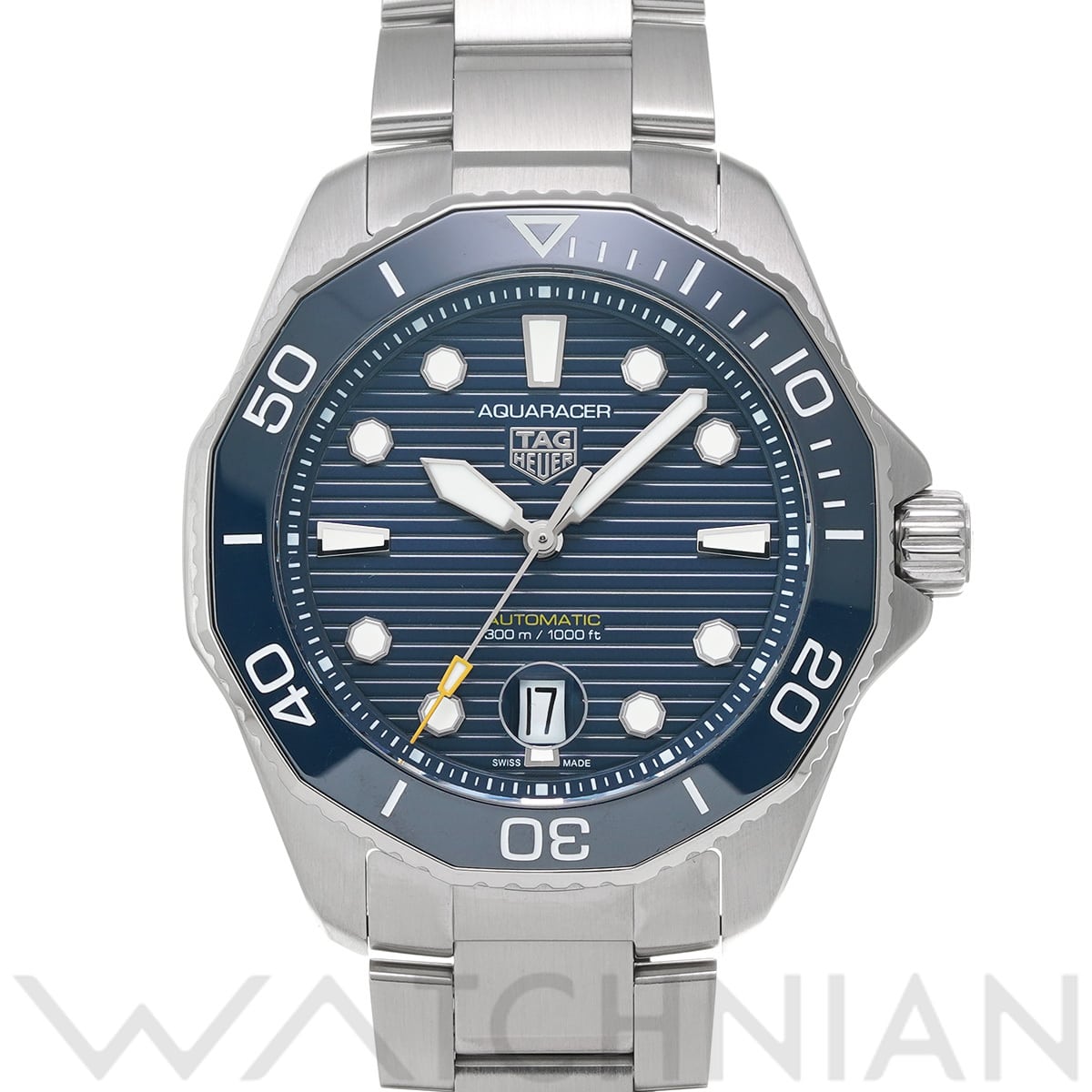タグ ホイヤー アクアレーサー プロフェッショナル 300 キャリバー 5 WBP201B.BA0632 ブルー メンズ 時計 【中古】【wristwatch】