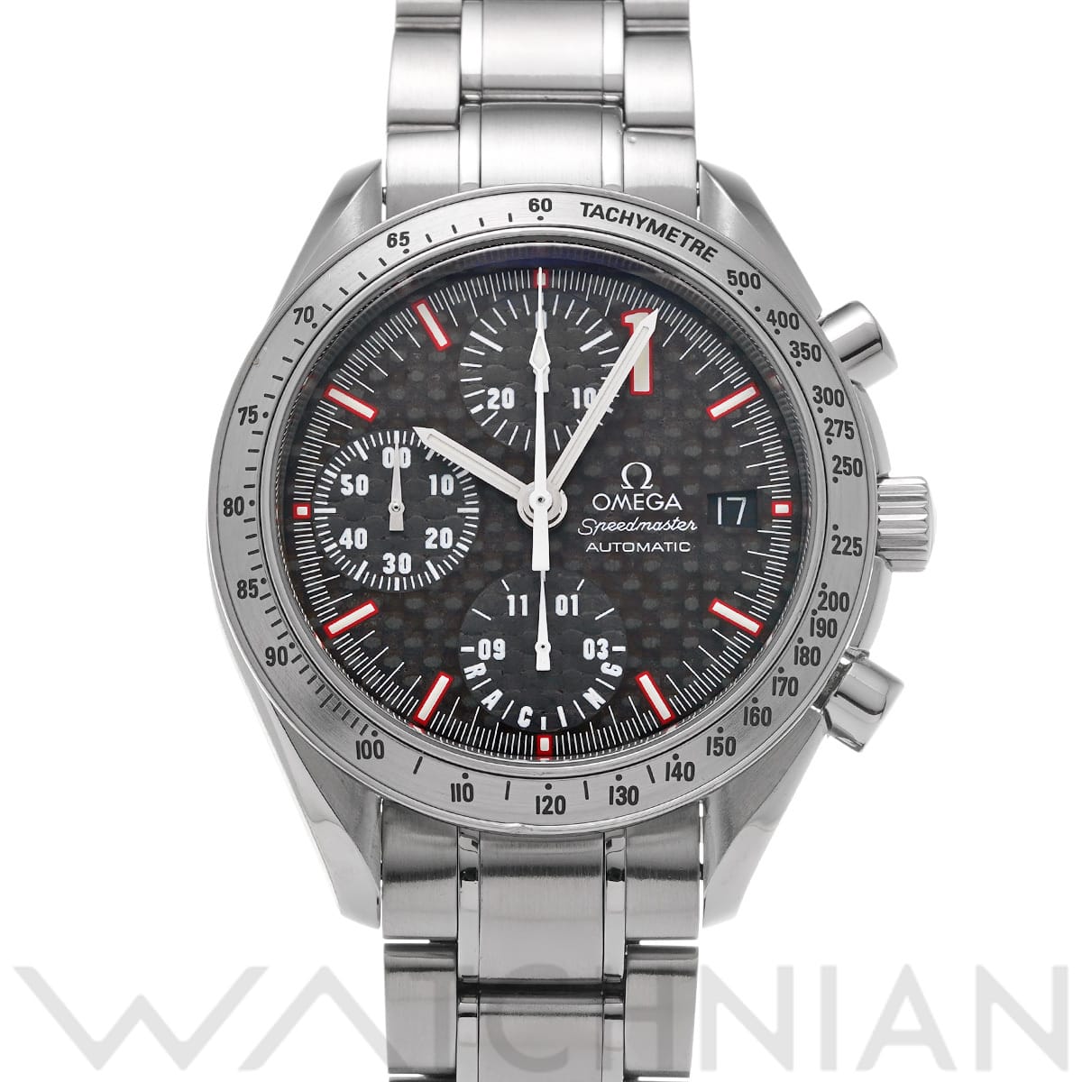 オメガ スピードマスター レーシング ミハエル・シューマッハ 2001 3519.50 ブラック メンズ 時計 【中古】【wristwatch】