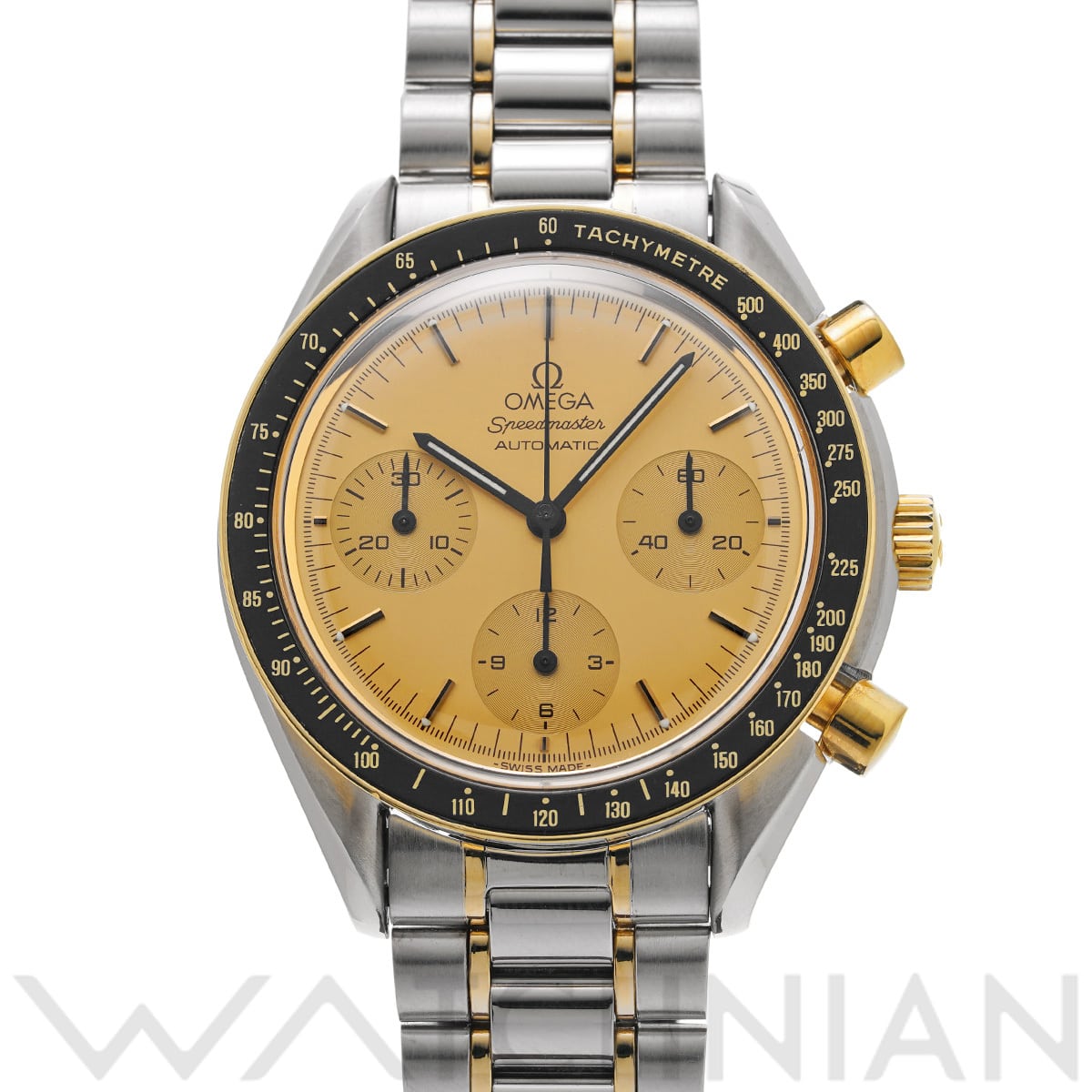 オメガ スピードマスター オートマティック 3310.10 シャンパン メンズ 時計 【中古】【wristwatch】