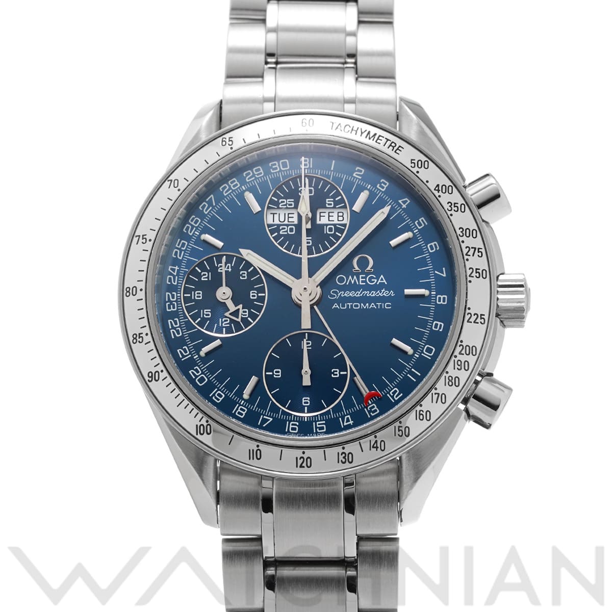 オメガ スピードマスター トリプルカレンダー 3523.80 ブルー メンズ 時計 【中古】【wristwatch】