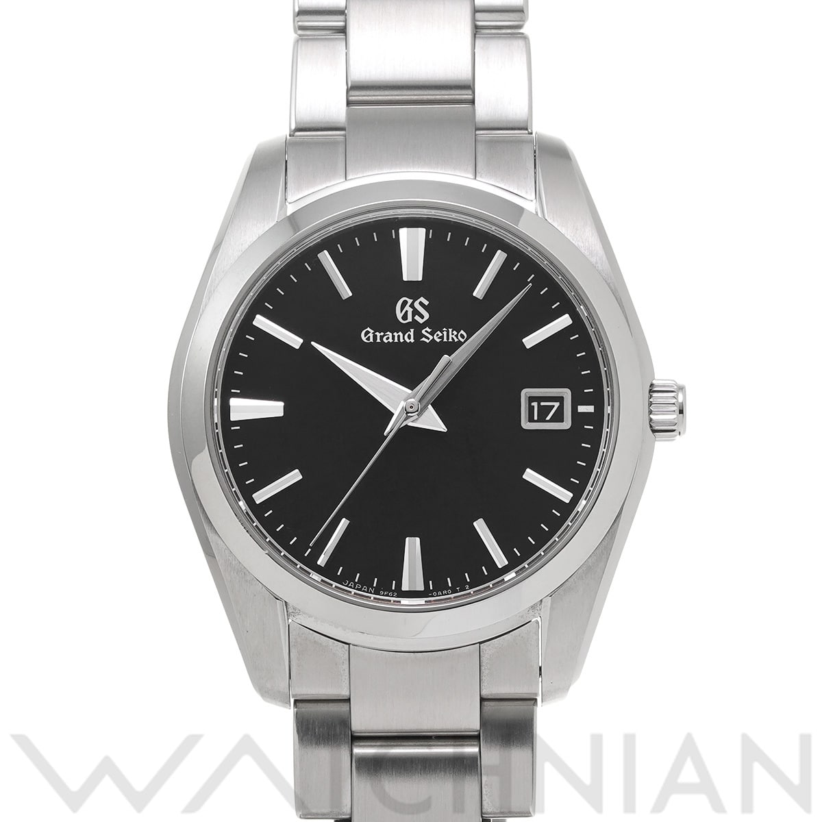 グランドセイコー ヘリテージコレクション クォーツ SBGX261 ブラック メンズ 時計 【中古】【wristwatch】