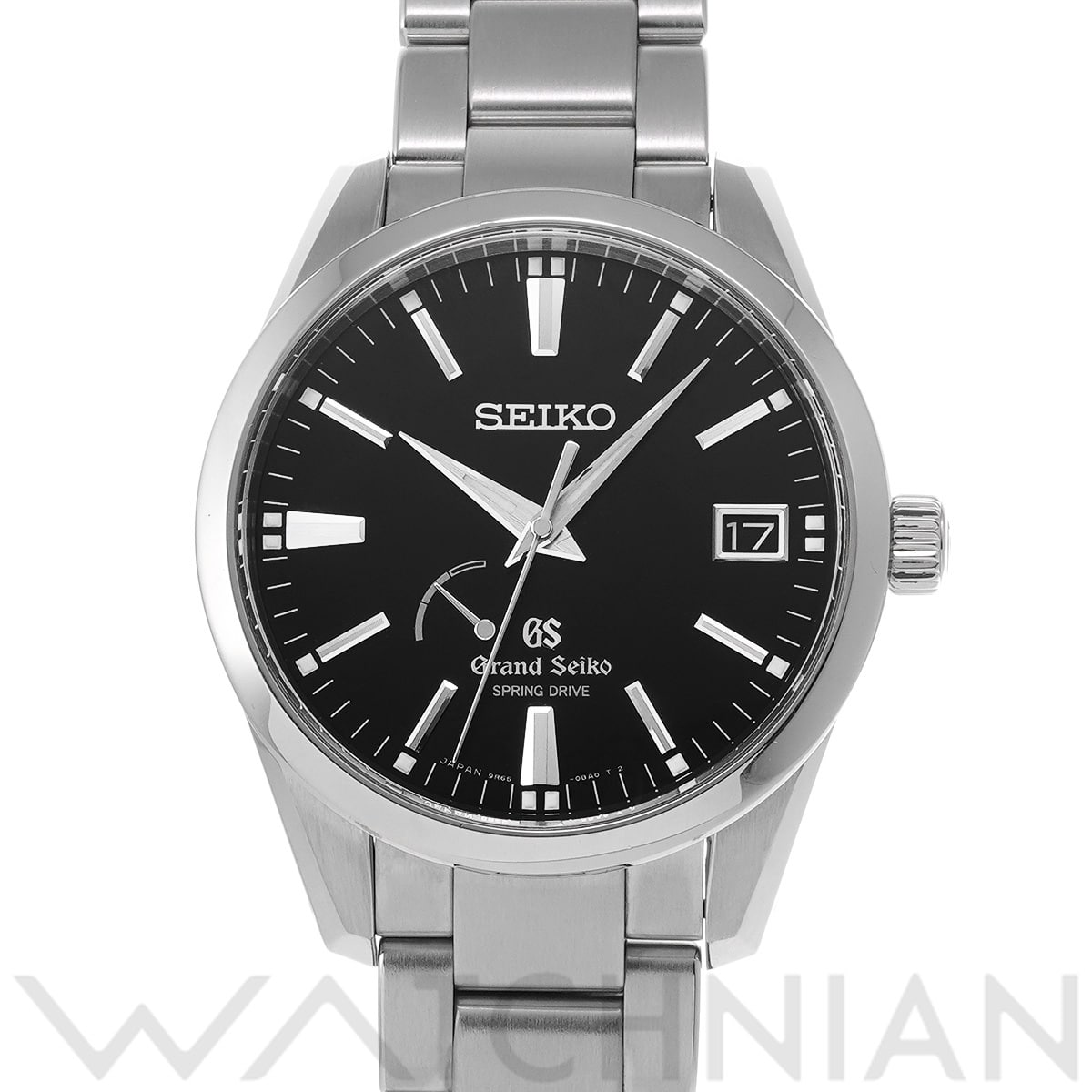 グランドセイコー スプリングドライブ SBGA101 ブラック メンズ 時計 【中古】【wristwatch】