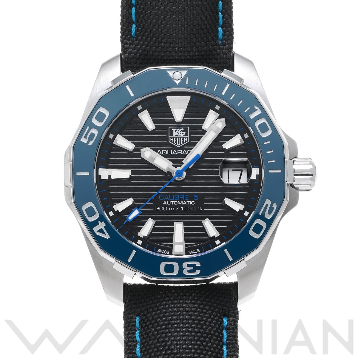 タグ ホイヤー アクアレーサー キャリバー5 WAY211B.FC6363 ブラック メンズ 時計 【中古】【wristwatch】