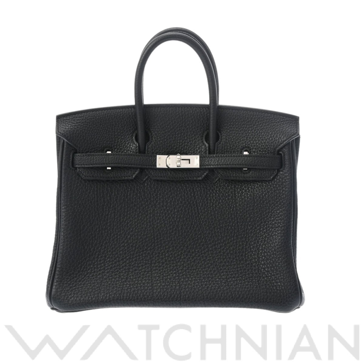 エルメス バーキン 25 ブラック/パラジウム金具 トゴ レディース バッグ 【中古】【bag】