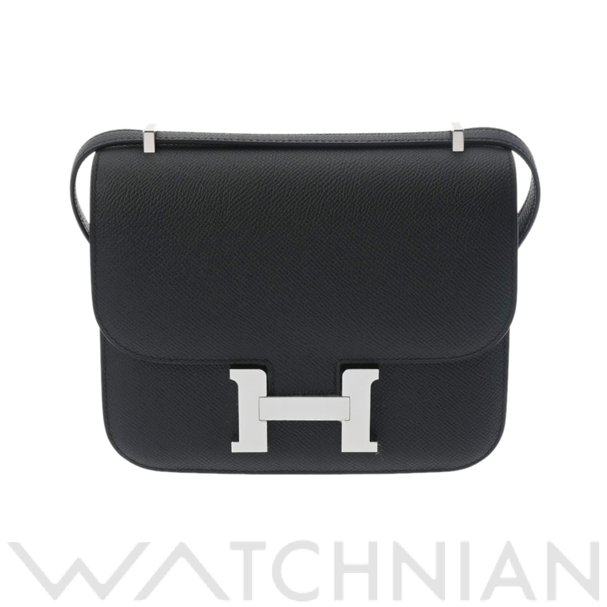 エルメス コンスタンス ミニ 18 ミロワール ブラック/パラジウム金具 ヴォーエプソン レディース バッグ 【新品】【bag】