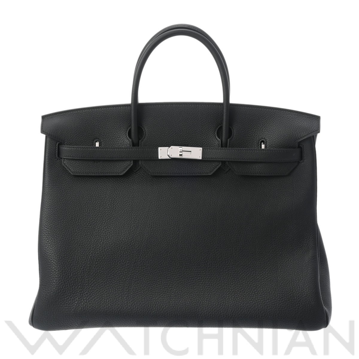 エルメス バーキン 40 ブラック/パラジウム金具 トゴ ユニセックス バッグ 【中古】【bag】