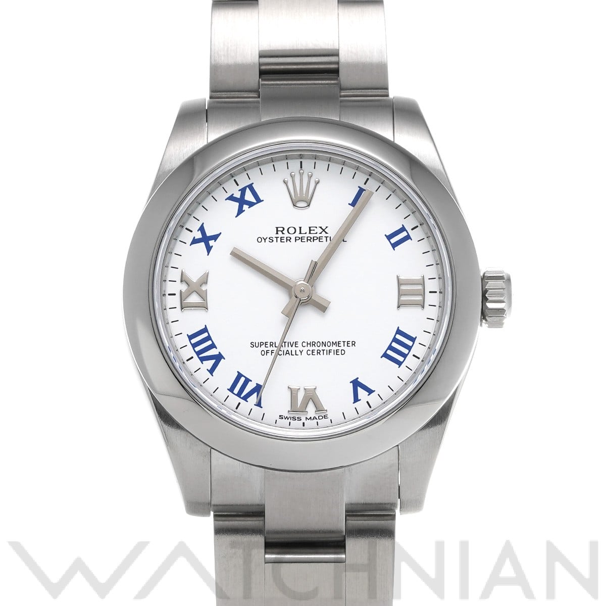 ロレックス オイスターパーペチュアル 31 177200 ホワイト ユニセックス 時計 【中古】【wristwatch】