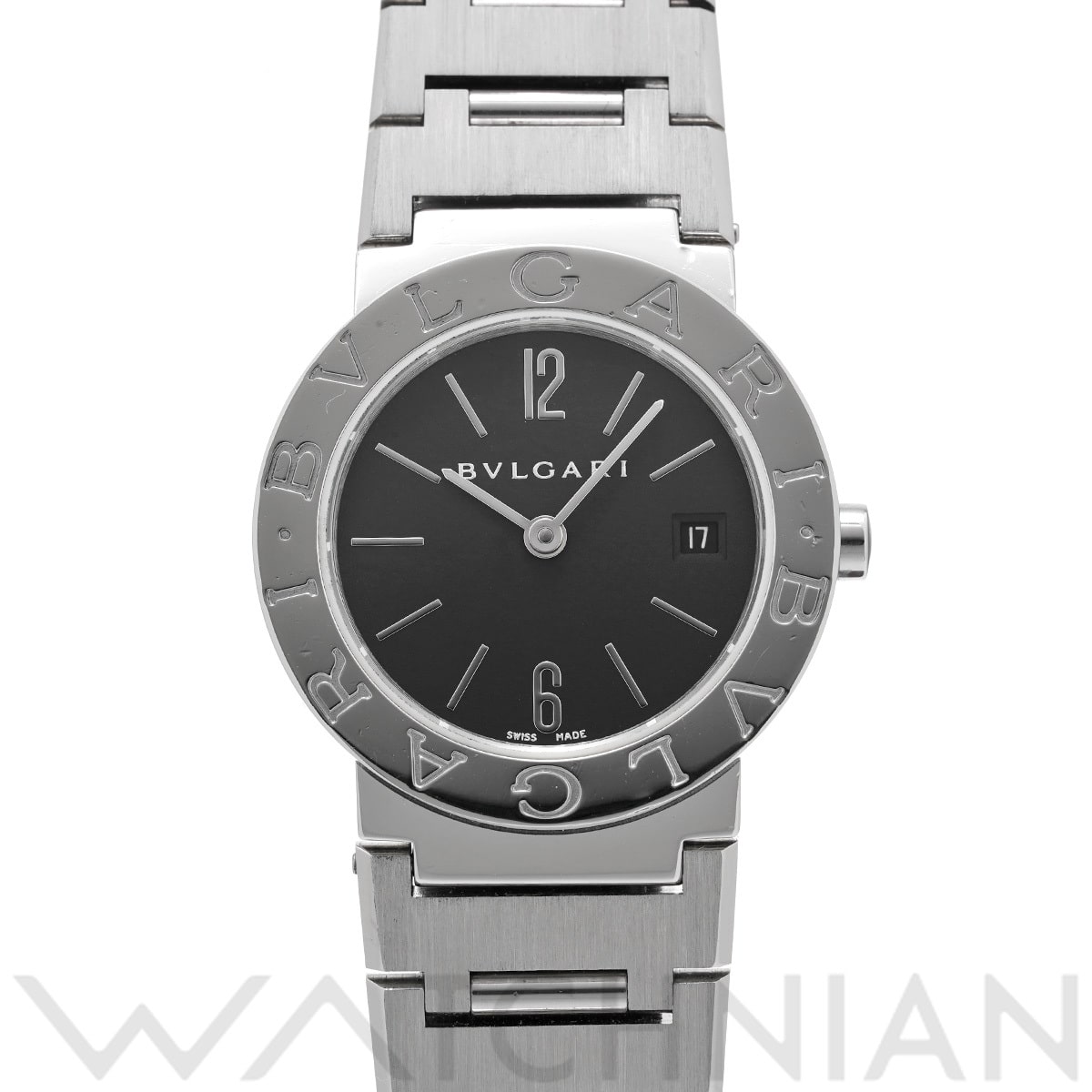 ブルガリ ブルガリブルガリ BB26SS ブラック レディース 時計 【中古】【wristwatch】