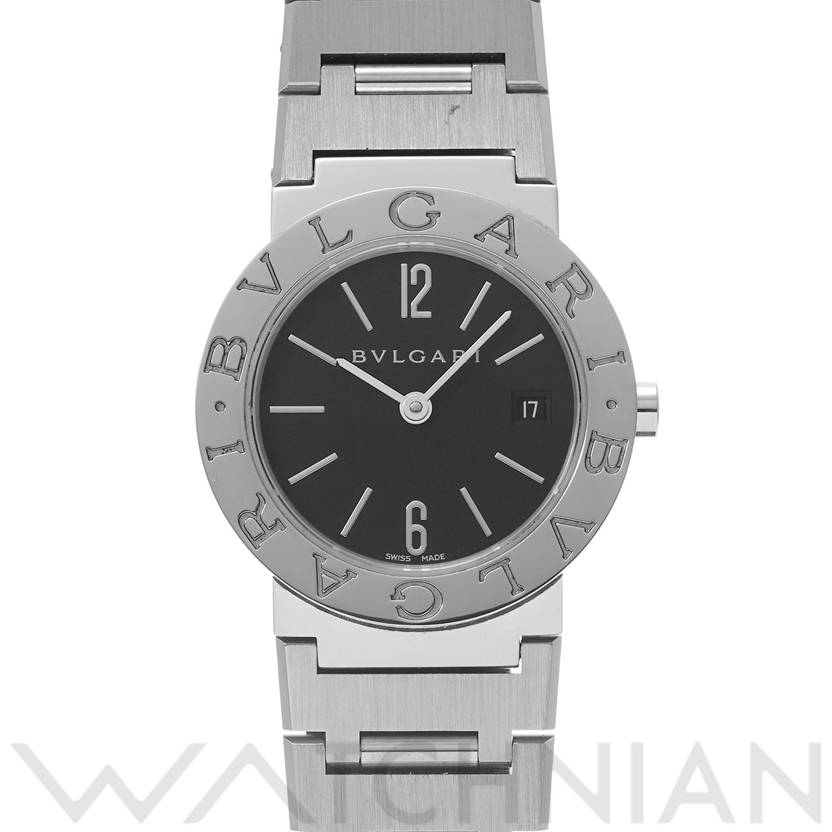 ブルガリ ブルガリブルガリ BB26SS ブラック レディース 時計 【中古】【wristwatch】