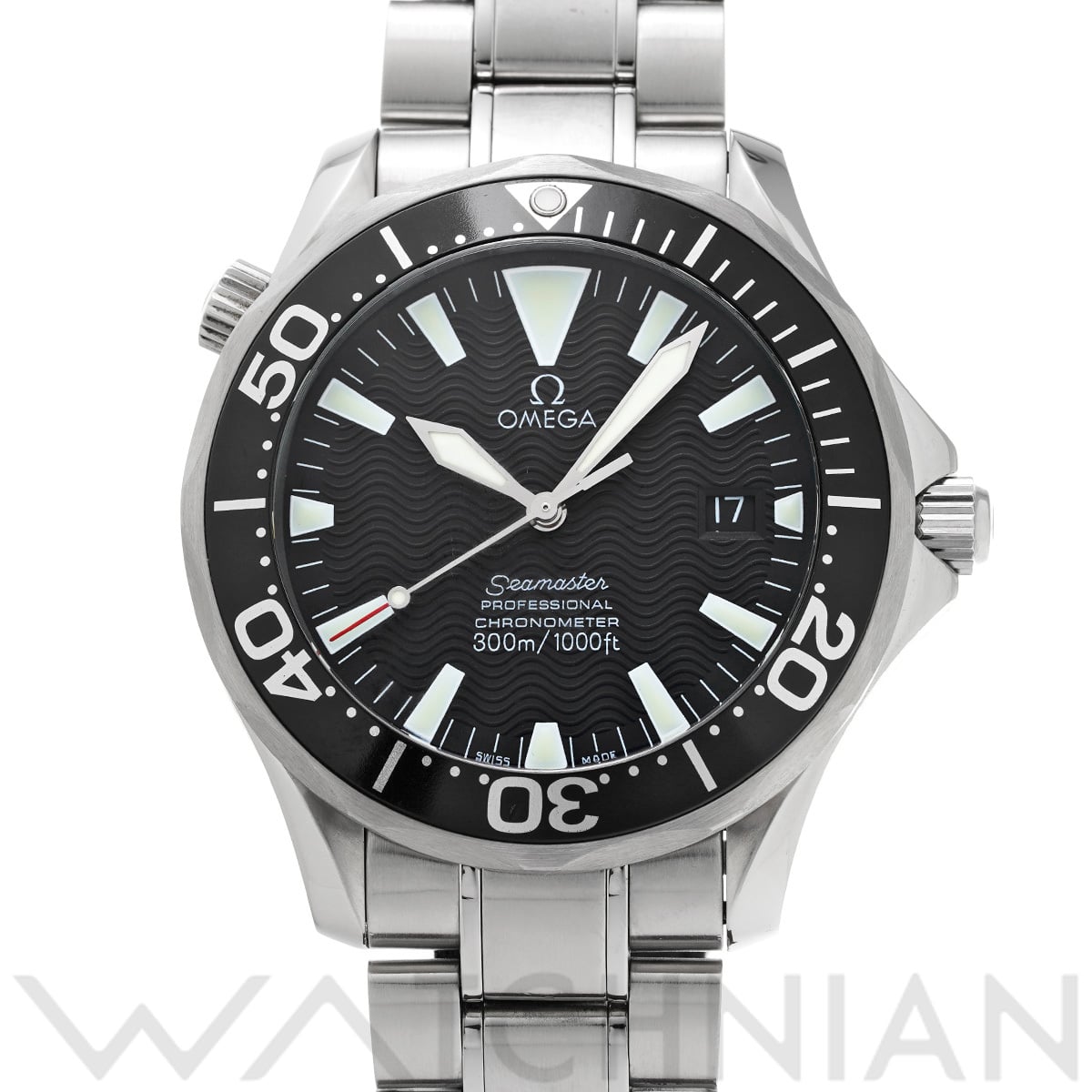 オメガ シーマスター プロフェッショナル 300 2254.50 ブラック メンズ 時計 【中古】【wristwatch】