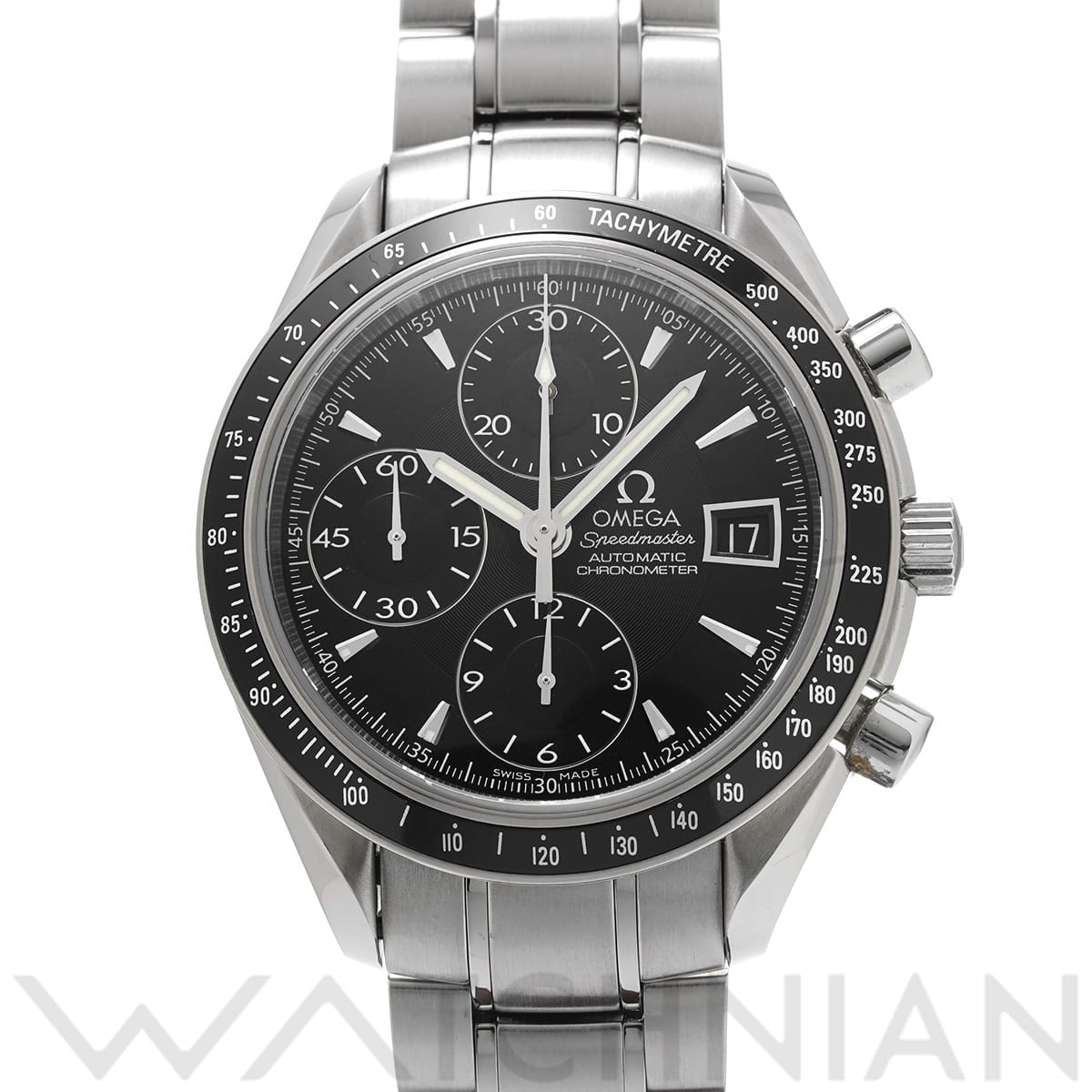 オメガ スピードマスター デイト 3210.50 ブラック メンズ 時計 【中古】【wristwatch】